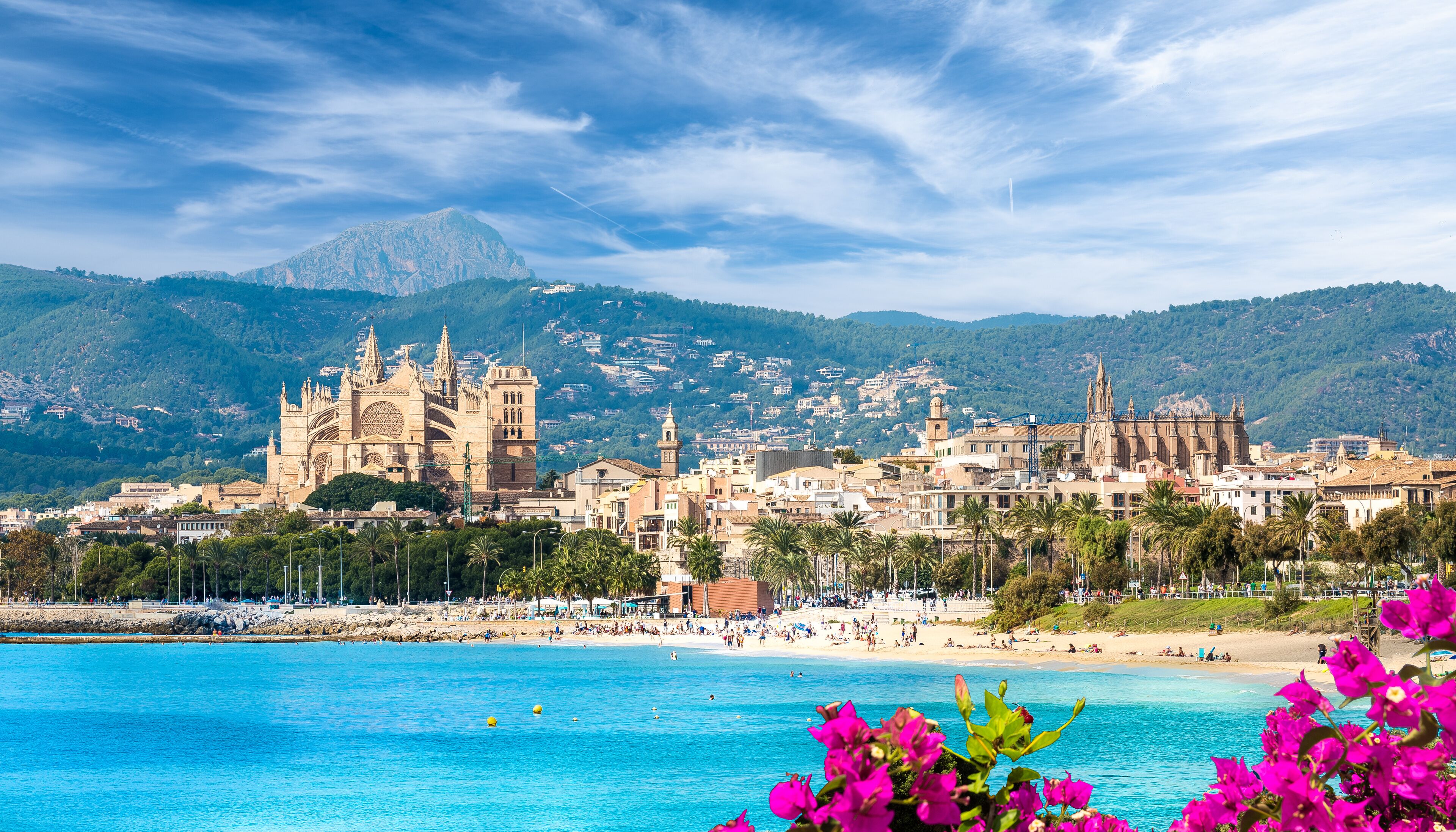 Route to Palma, Spain
